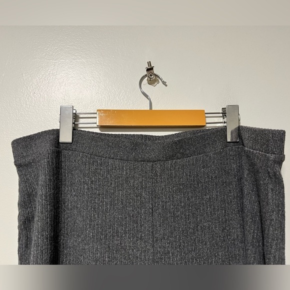 Old Navy Women’s Gray Ribbed Wide-Leg Lounge Pants – Size XL - Picture 9 of 13